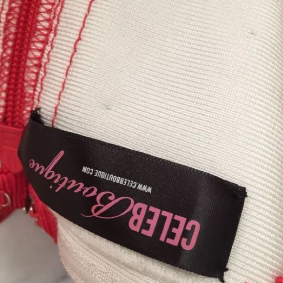 Celeb Boutique CB London Bodycon Embellished Dress - Picture 4 of 8